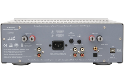 ATC SIA2-150 versterker achterkant