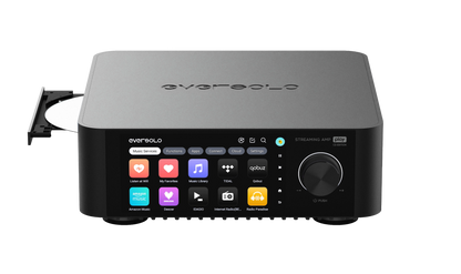 Eversolo Play met CD streamingversterker bovenaanzicht 