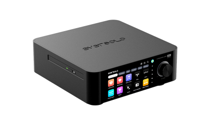 Eversolo Play met CD streamingversterker schuine hoek