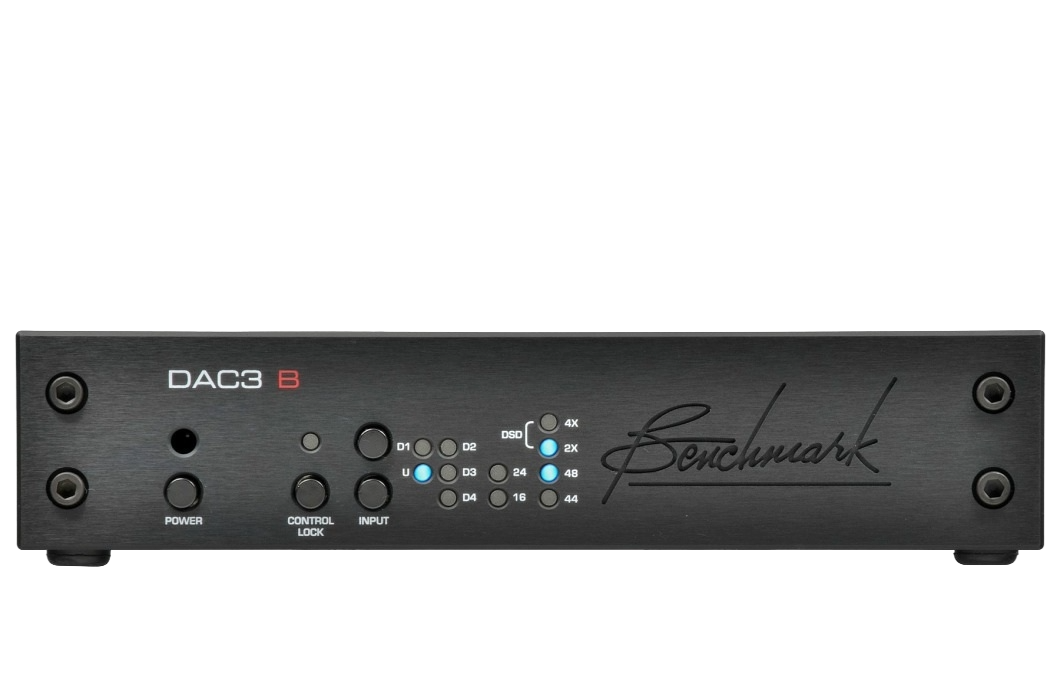 Benchmark DAC3 B Zwart vooraanzicht