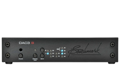 Benchmark DAC3 B Zwart vooraanzicht