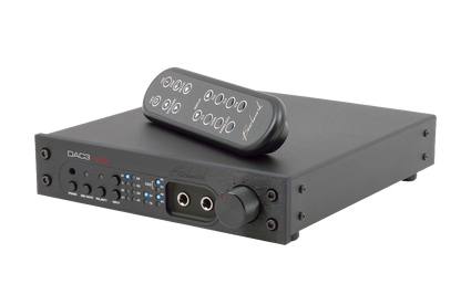 Benchmark DAC3 L Zwart  met afstandsbediening