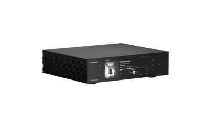 Eversolo T10 streaming transport voor/zij aanzicht links