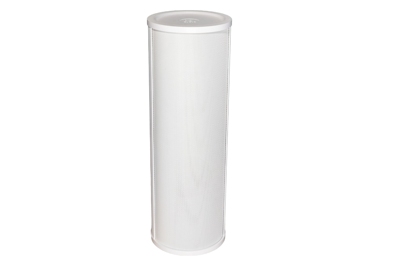 PSI Audio AVAA C214 actieve bass trap vooraanzicht WIT