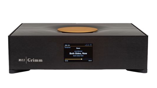 Grimm Audio MU1 muziekserver vooraanzicht