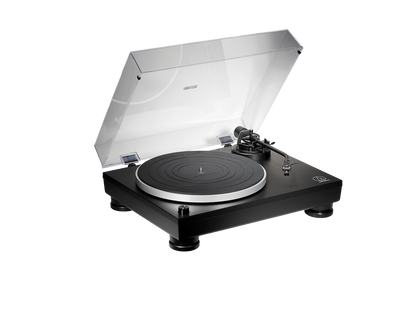 Audio-technica LP5X zijaanzicht met kap open