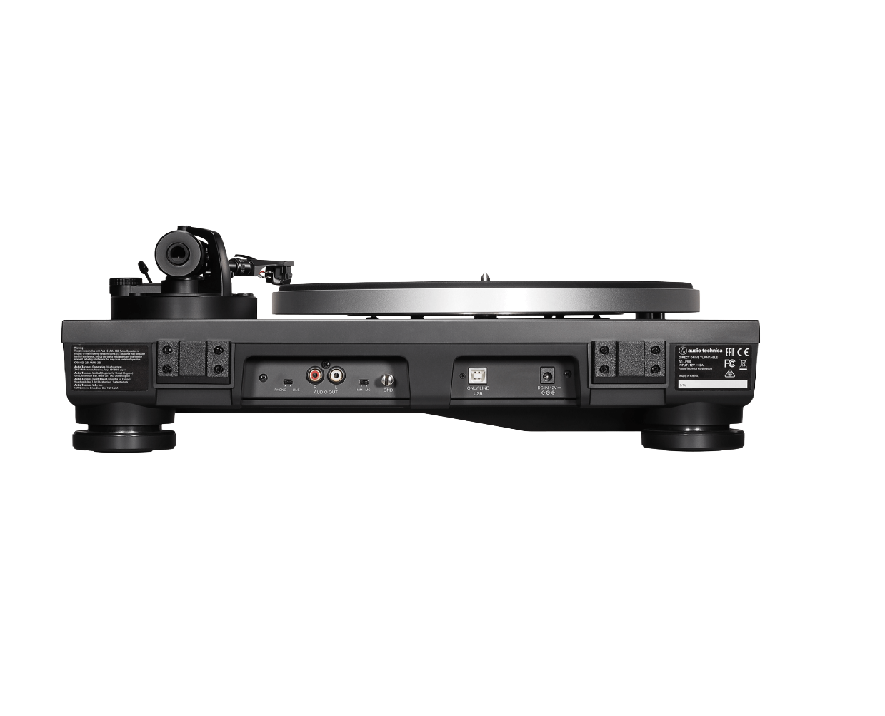 Audio-technica LP5X achteraanzicht