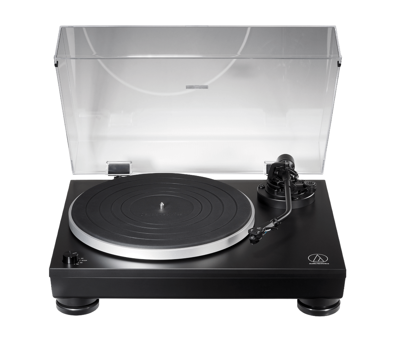 Audio-technica LP5X front met kap open