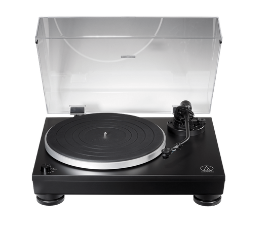 Audio-technica LP5X front met kap open