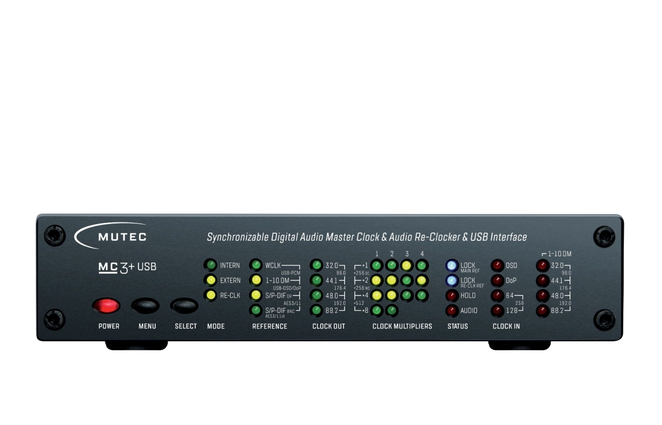 Mutec MC3+USB front Zwart