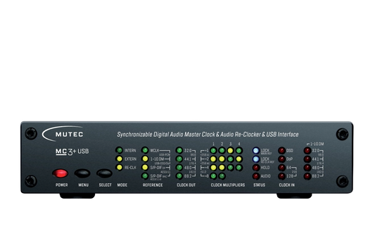 Mutec MC3+USB front Zwart