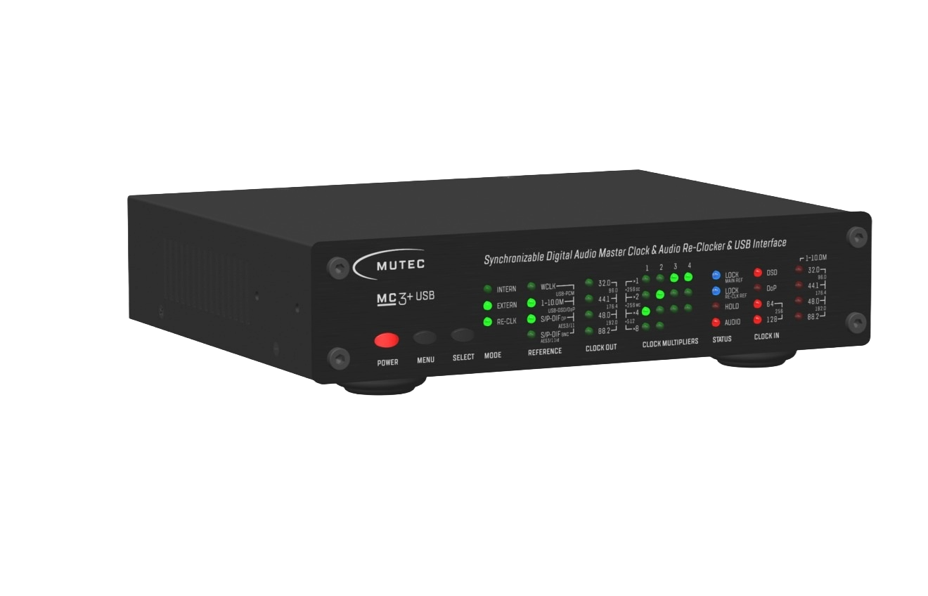 Mutec MC3+USB zijaanzicht Zwart