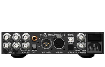 Mutec MC3+USB achteraanzicht