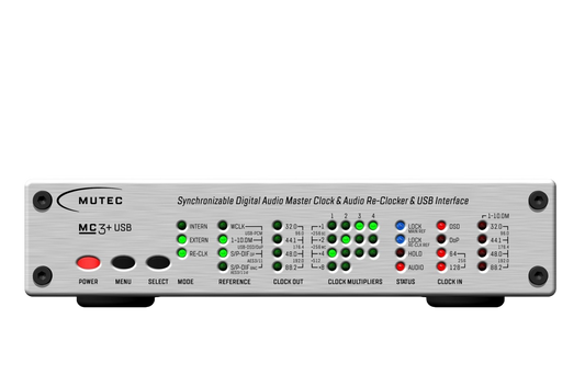 Mutec MC3+USB front Zilver