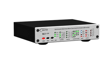 Mutec MC3+USB zijaanzicht Zilver